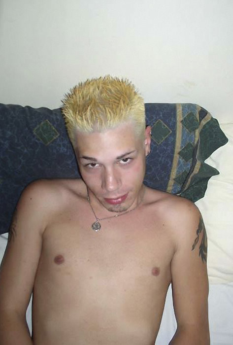 Fair haired college twink self toying and cumming in a bedroom #76938134