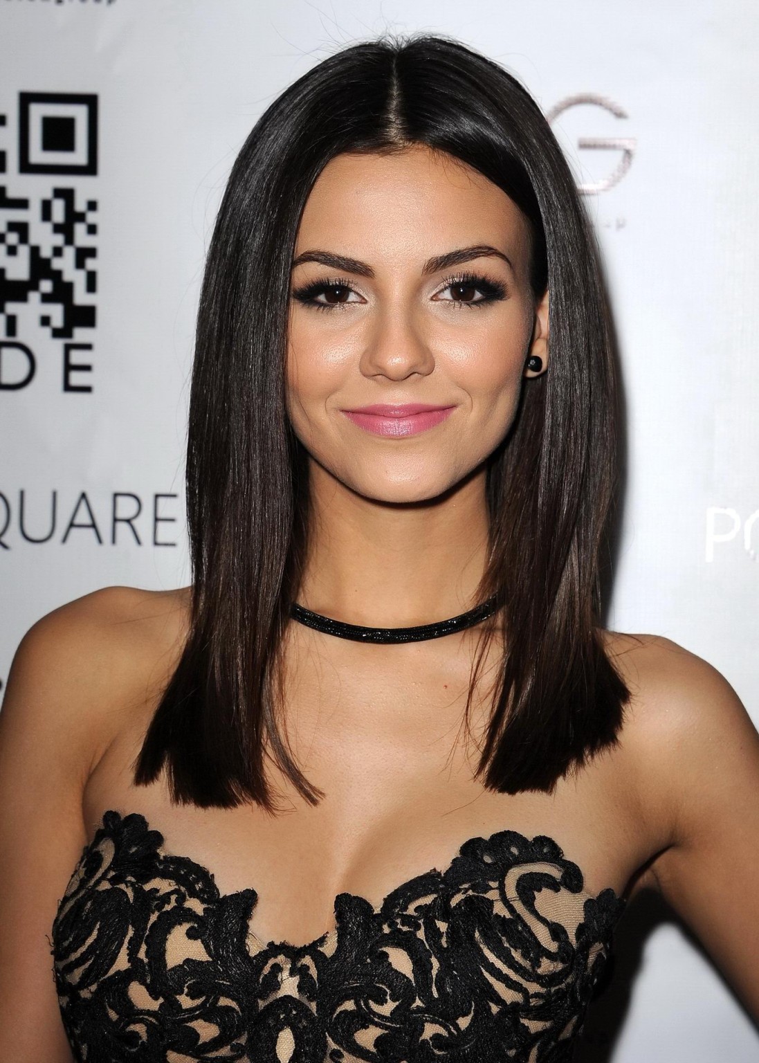 Victoria Justice busty wearing a strapless jumpsuit at the Kode Mag Spring Issue #75170189