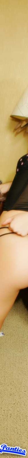 Peachez schwarz schiere Spitze Tanga Höschen
 #72635488