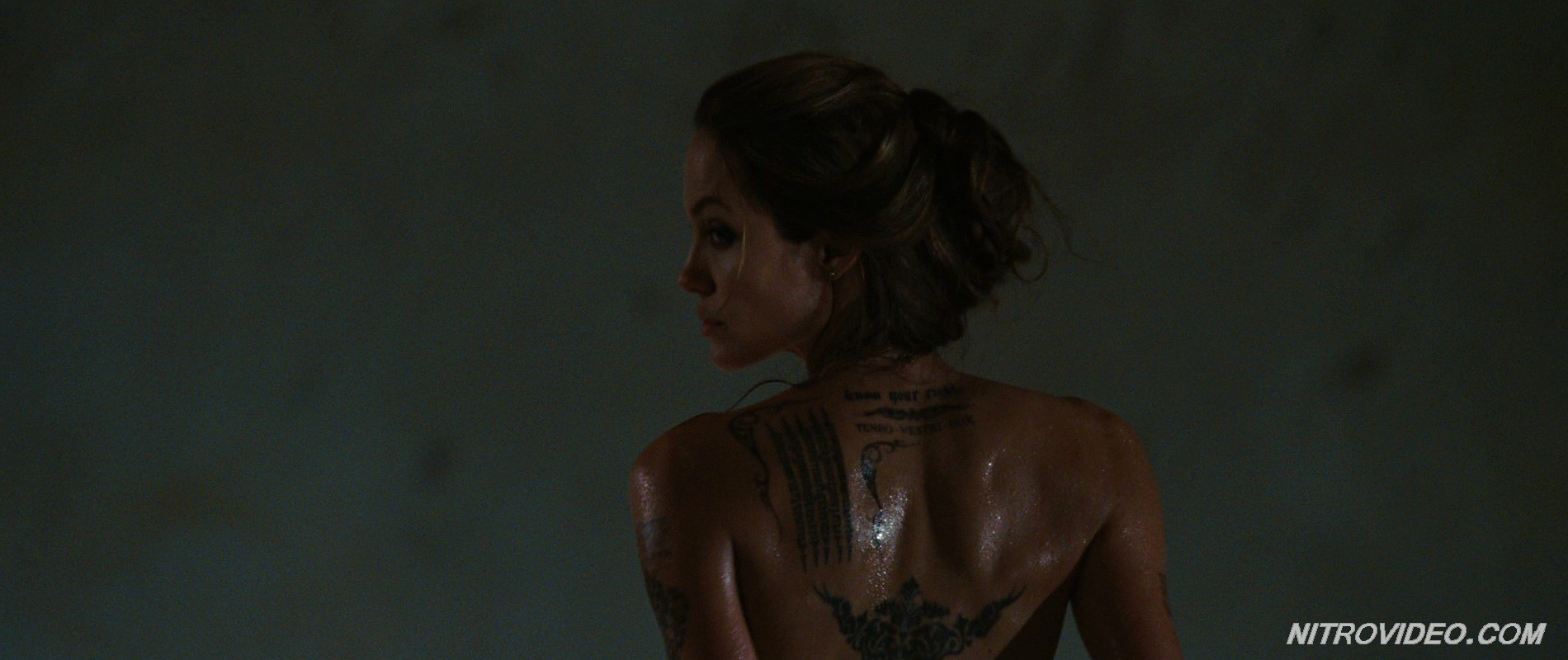 Angelina Jolie exposing her hot tattooed body #70256248