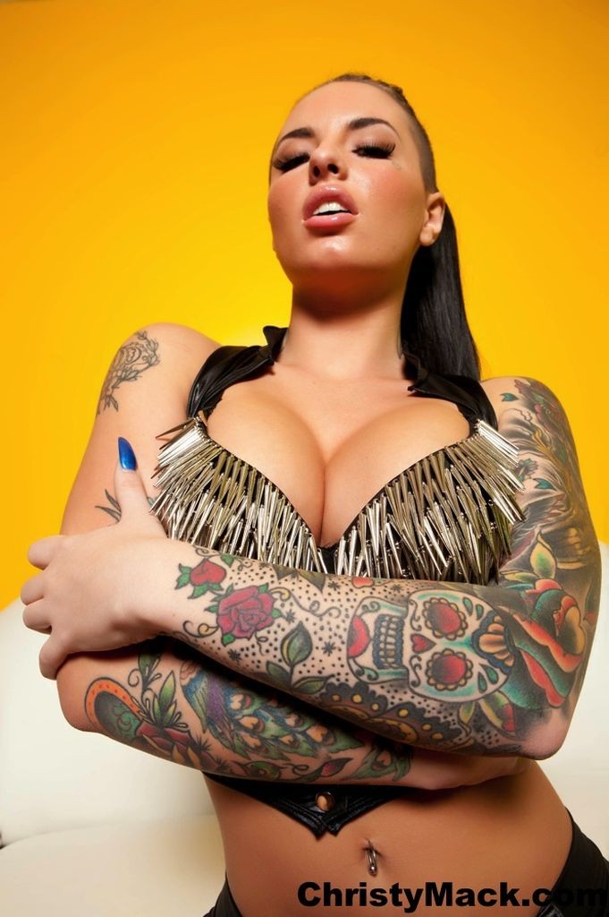 Christy Mack strips out of her lingerie #71093132
