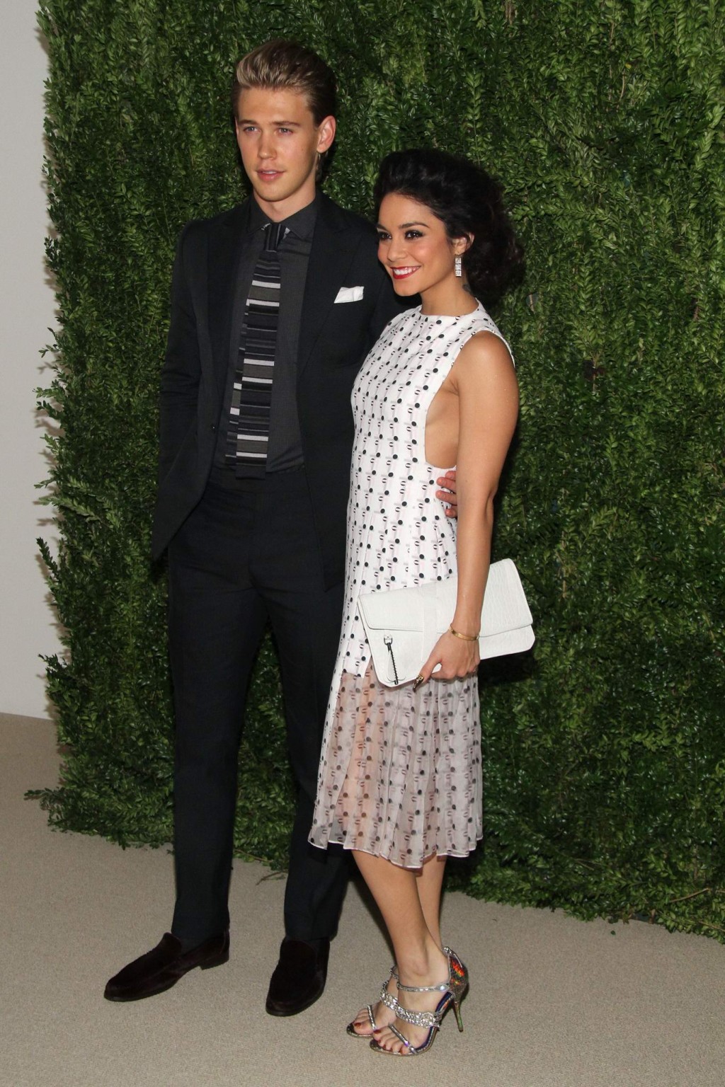 Vanessa Hudgens braless showing side boob at CFDA and Vogue 2013 Fashion Fund Fi #75213081