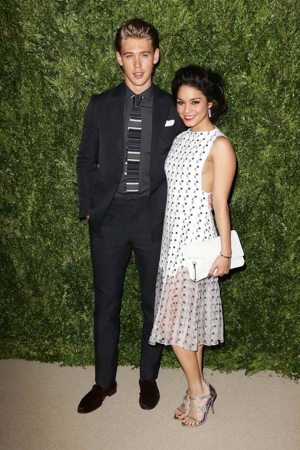 Vanessa Hudgens braless showing side boob at CFDA and Vogue 2013 Fashion Fund Fi #75213111