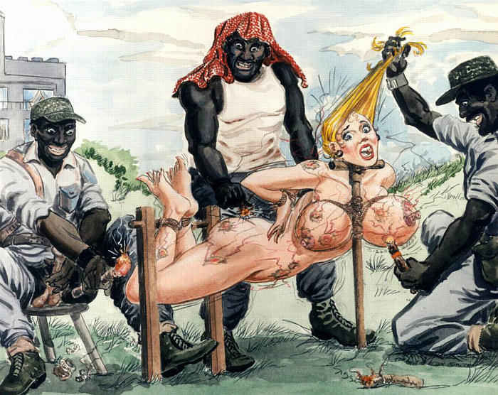 extreme female painful bondage and evil bizarre sexual artwork #69652106