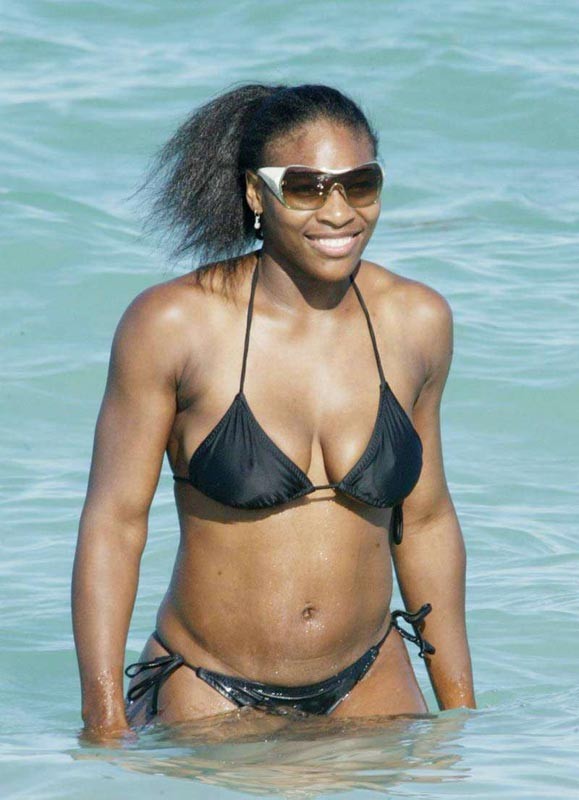 Serena Williams showing her big round butt #75398506