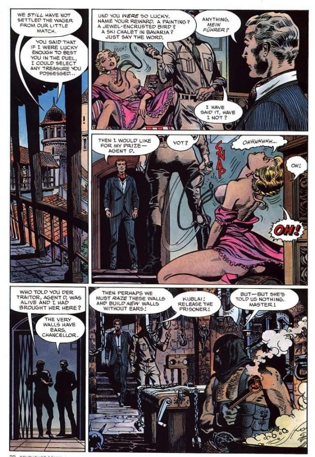 Böse Mönche ziehen Blondinen Beine auseinander
 #69709462