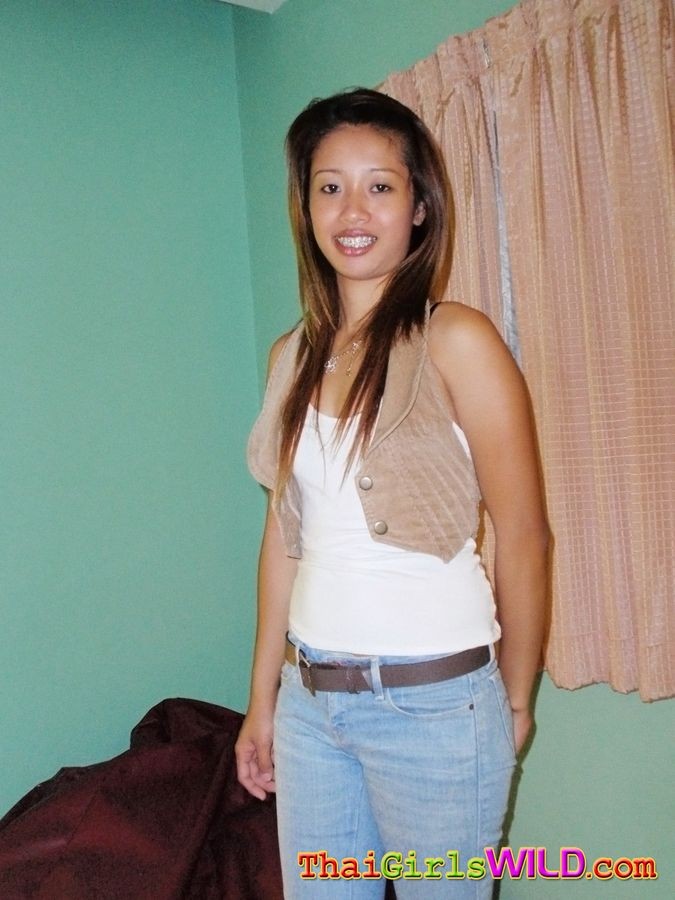 Amateur Thai girlfriend with braces #67162925