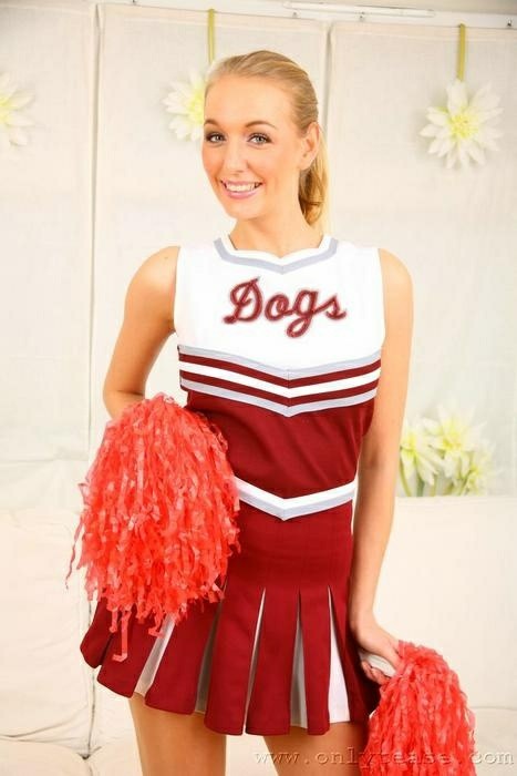 Hayley marie in cheerleading outfit
 #75469278