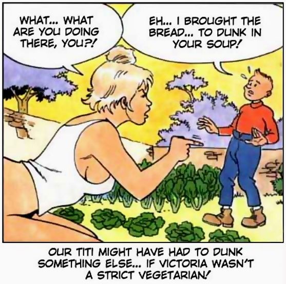 Fumetti porno di titi frecoteur e mature scopate da vegetali
 #69630934