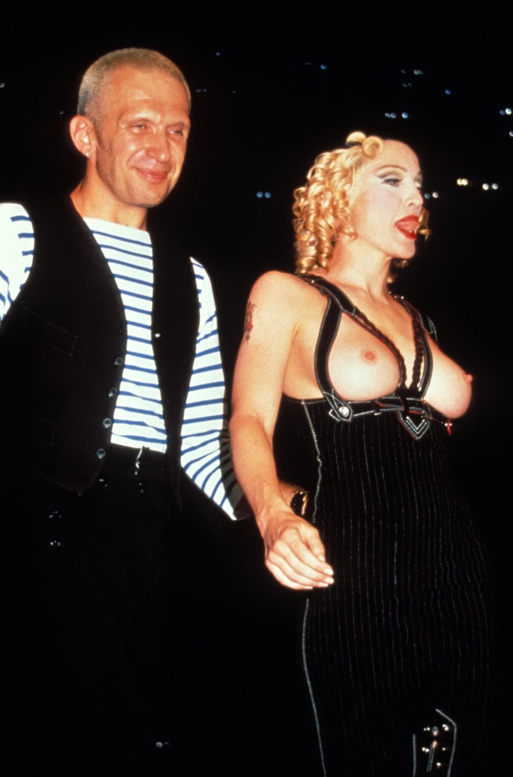 Madonna topless at the fashion show in Los Angeles #75216816