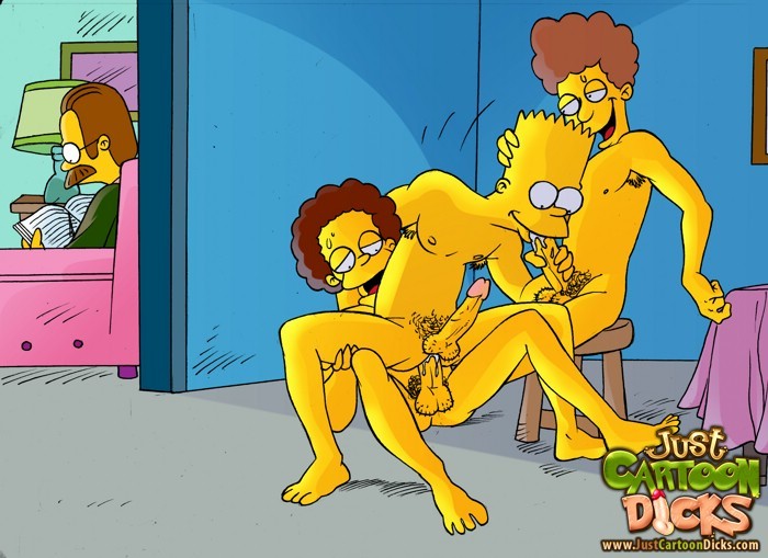 Gay Simpsons on smut and SpongeBob fucks Patrick #69600626