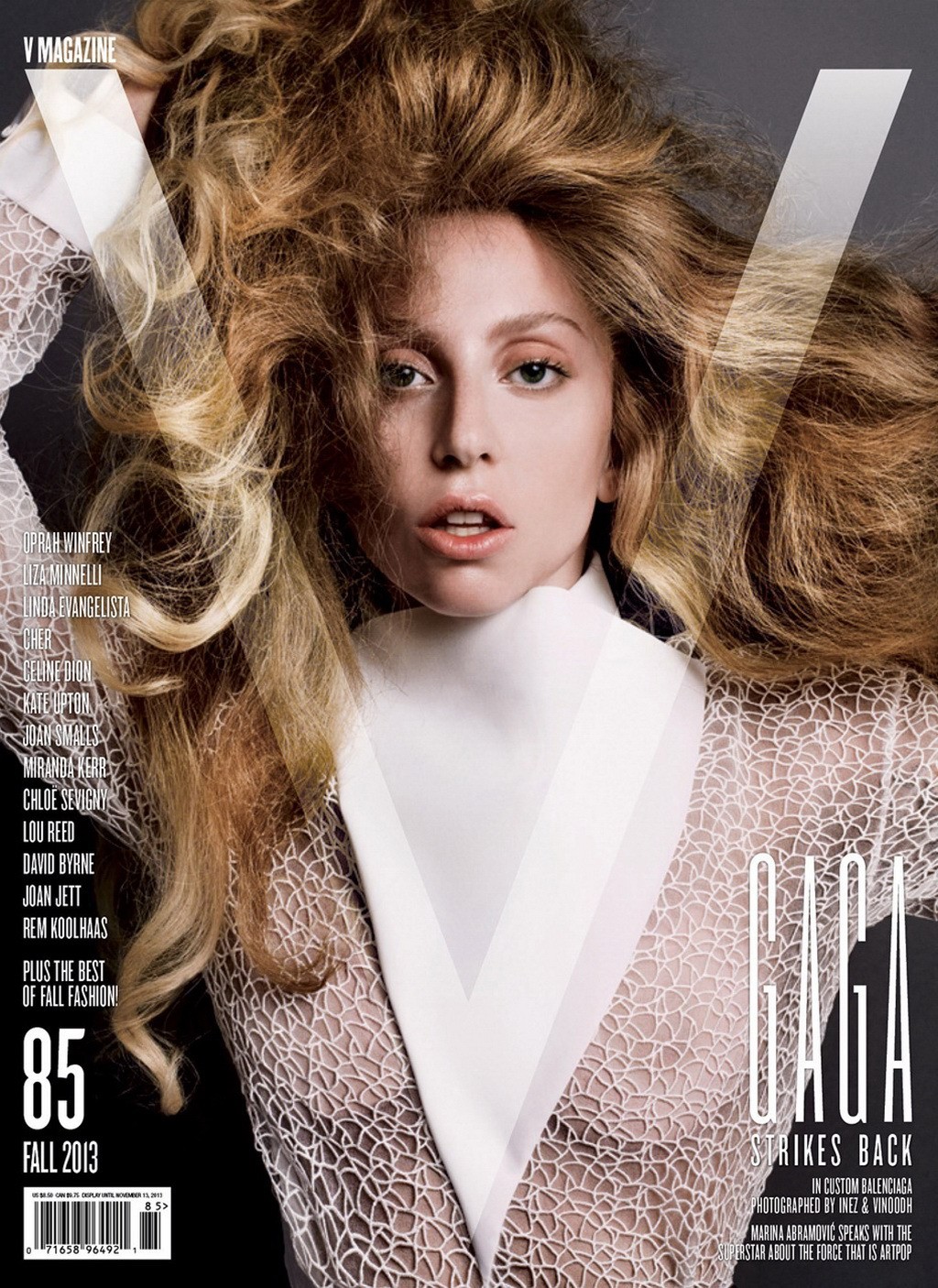 Lady Gaga völlig nackt aber versteckt ihre Muschi im V-Magazin
 #75221369