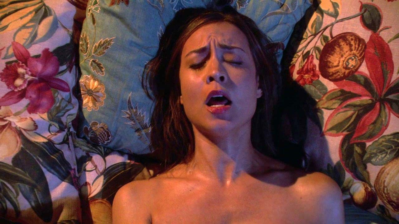 Courtney Ford exposing her nice big boobs and fucking in nude movie scenes #75321887