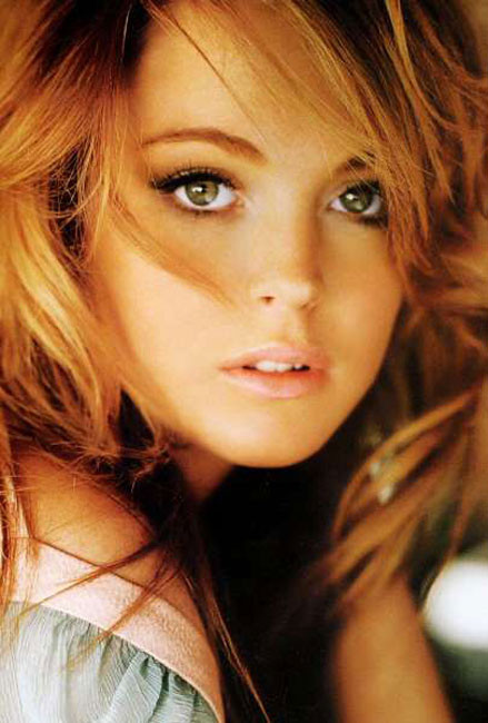 Celeb Lindsay Lohan nipple slip and hot nude boobs #75420259