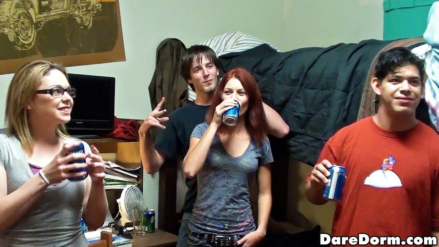 These horny college babes get drunk off #73062861