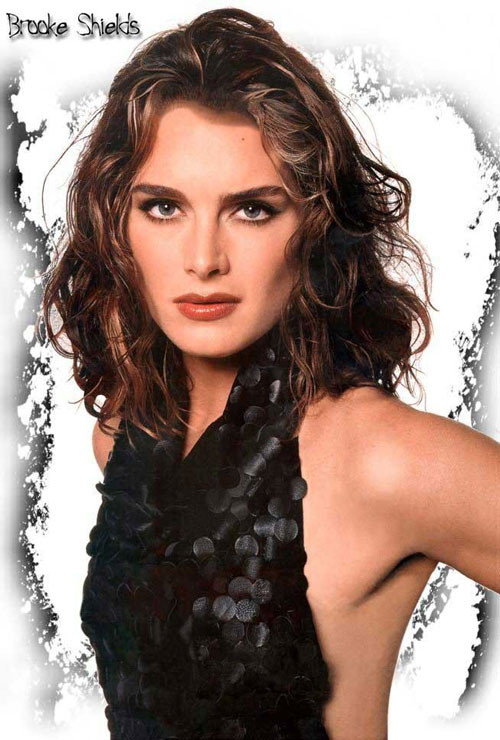 Brooke Shields in topless and see thru shirt paparazzi pics #75437483