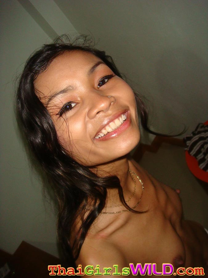 Skinny amateur thai girl shaving pussy #67243588