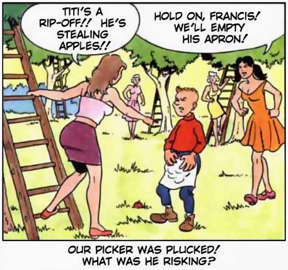 Porn comics of titi frecoteur fucks on pick apples #69627291