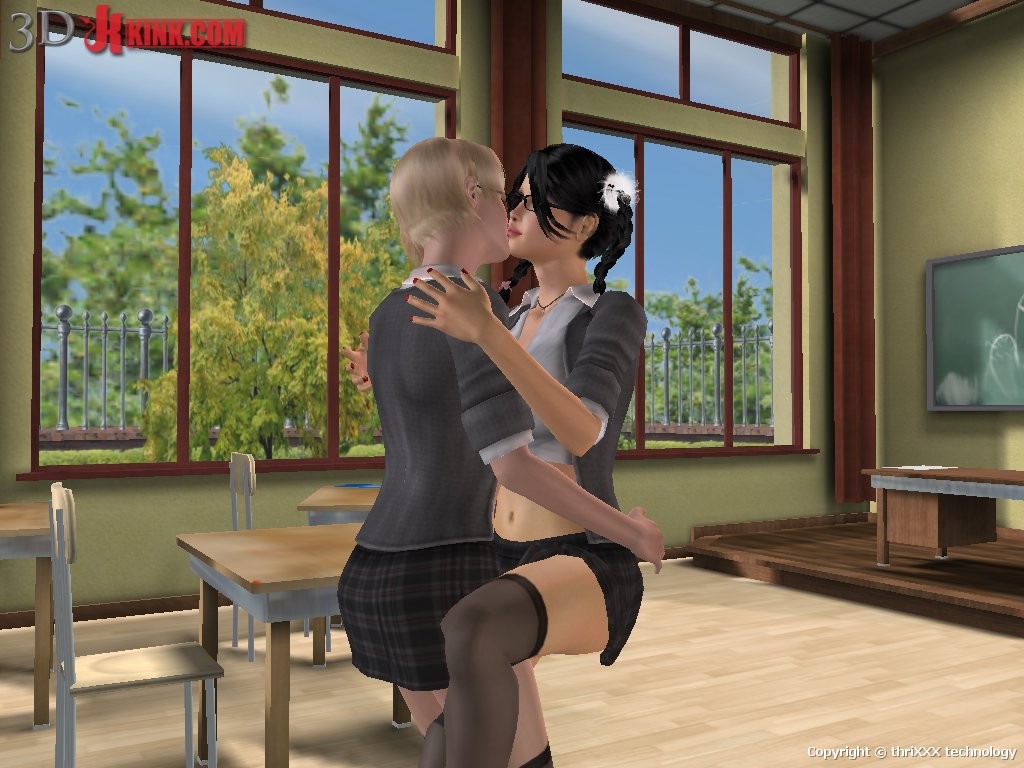 Hot BDSM sex action created in virtual fetish 3d sex game! #69633434
