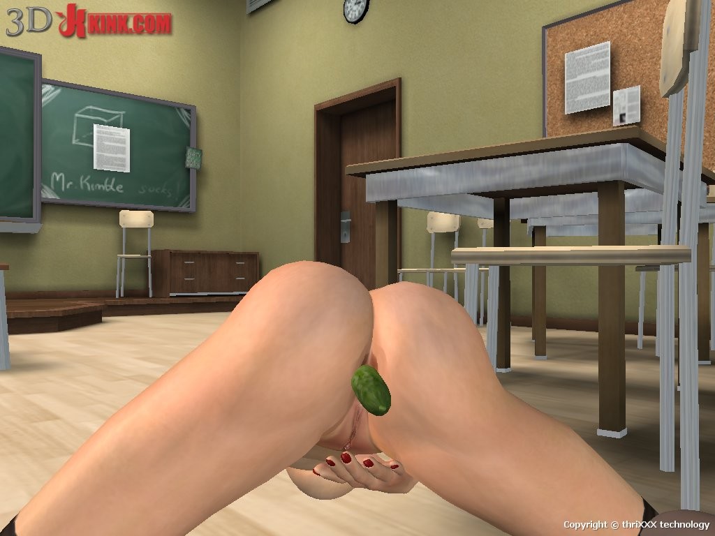 Hot BDSM sex action created in virtual fetish 3d sex game! #69633491