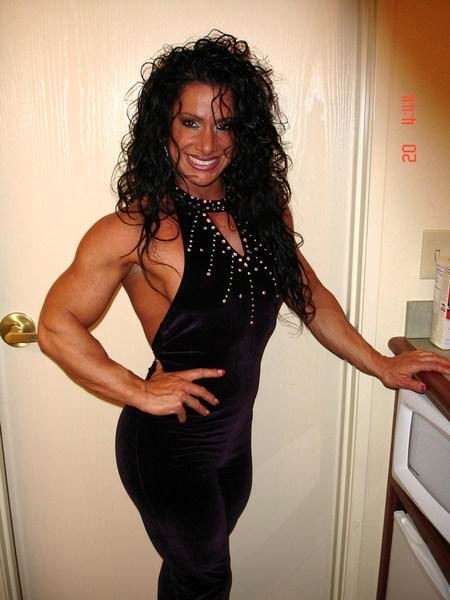 hot female bodybuilders showing off their muscles #71013259