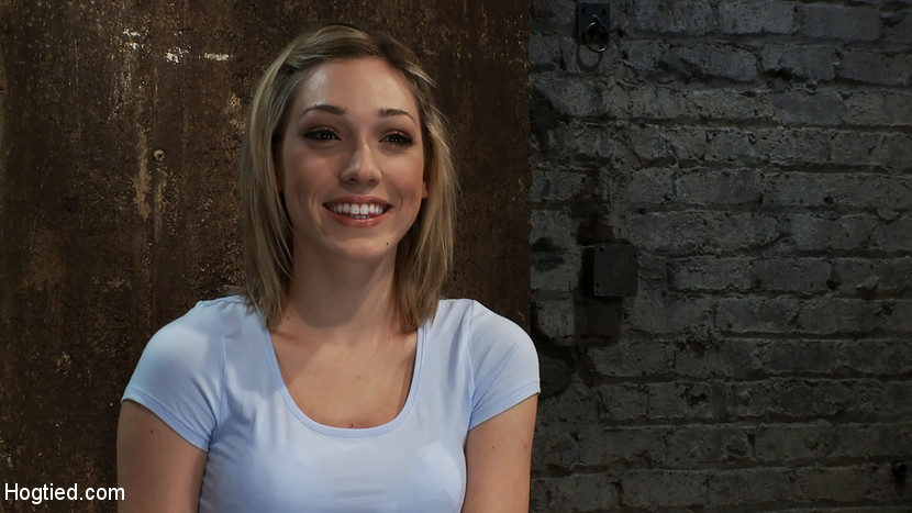 Lily LaBeau tall leggy blonde is bound and spread made to cum #71916600