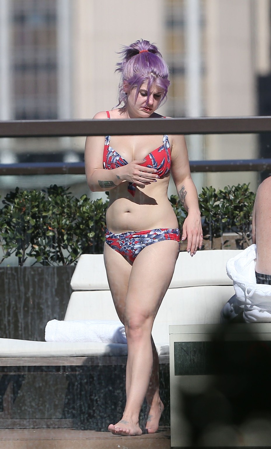 Kelly Osbourne showing off her chubby bikini body in Sydney #75233910