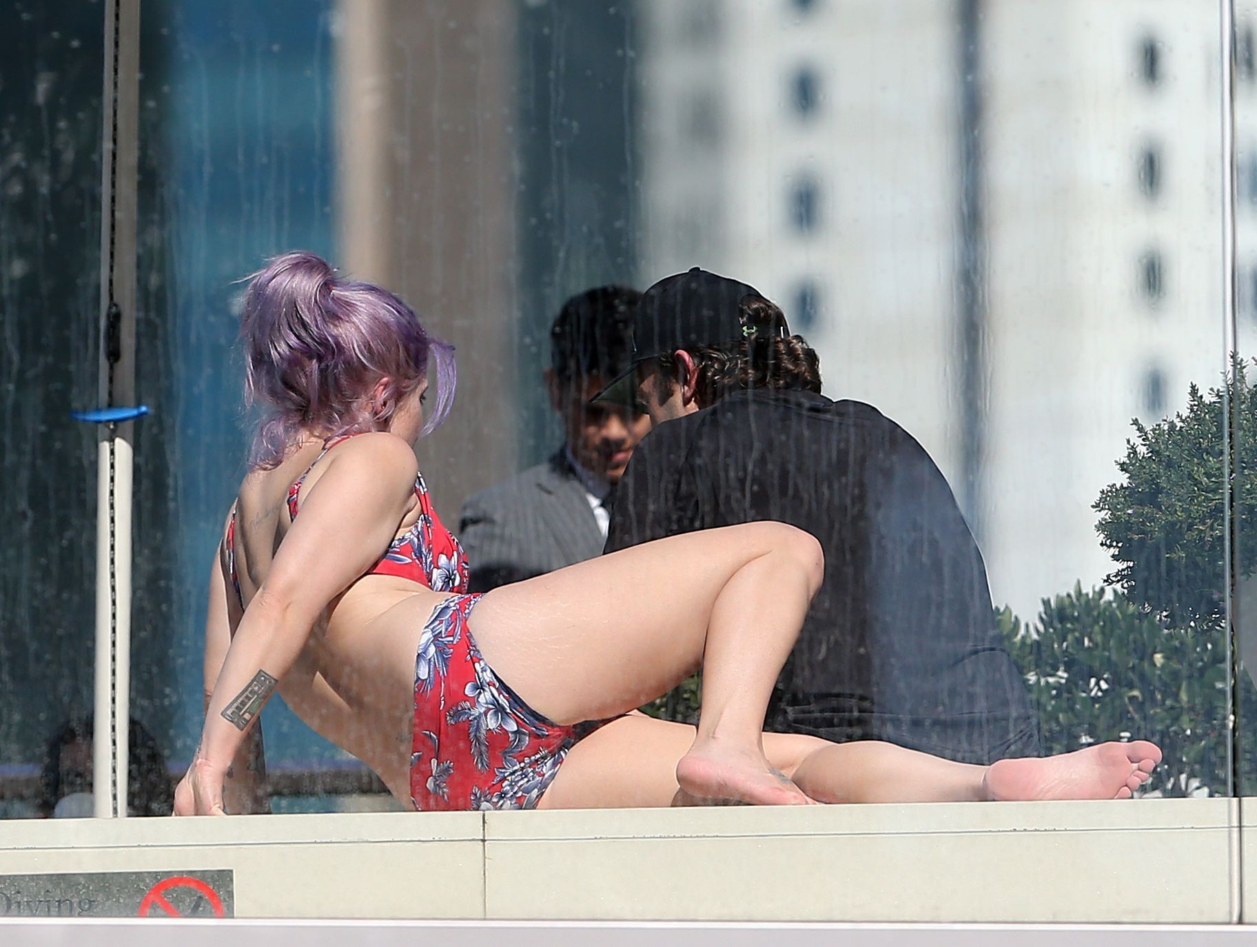 Kelly Osbourne showing off her chubby bikini body in Sydney #75233938