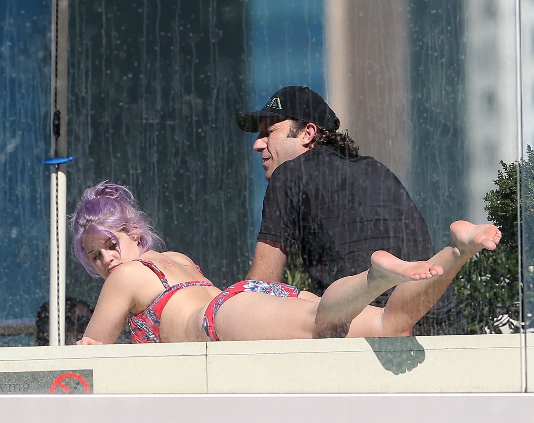 Kelly Osbourne showing off her chubby bikini body in Sydney #75233950