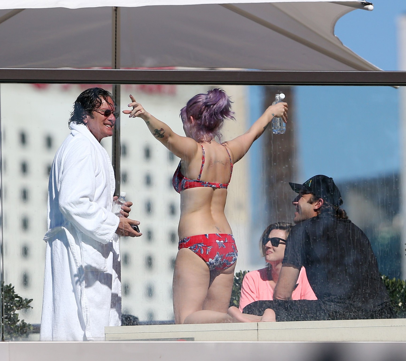 Kelly Osbourne showing off her chubby bikini body in Sydney #75233970