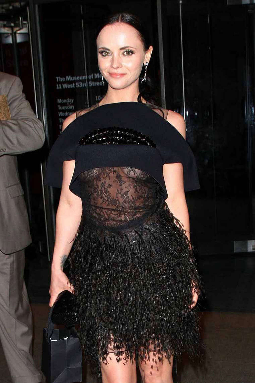 Christina Ricci in see thru dress and exposing her nice tits #75346668
