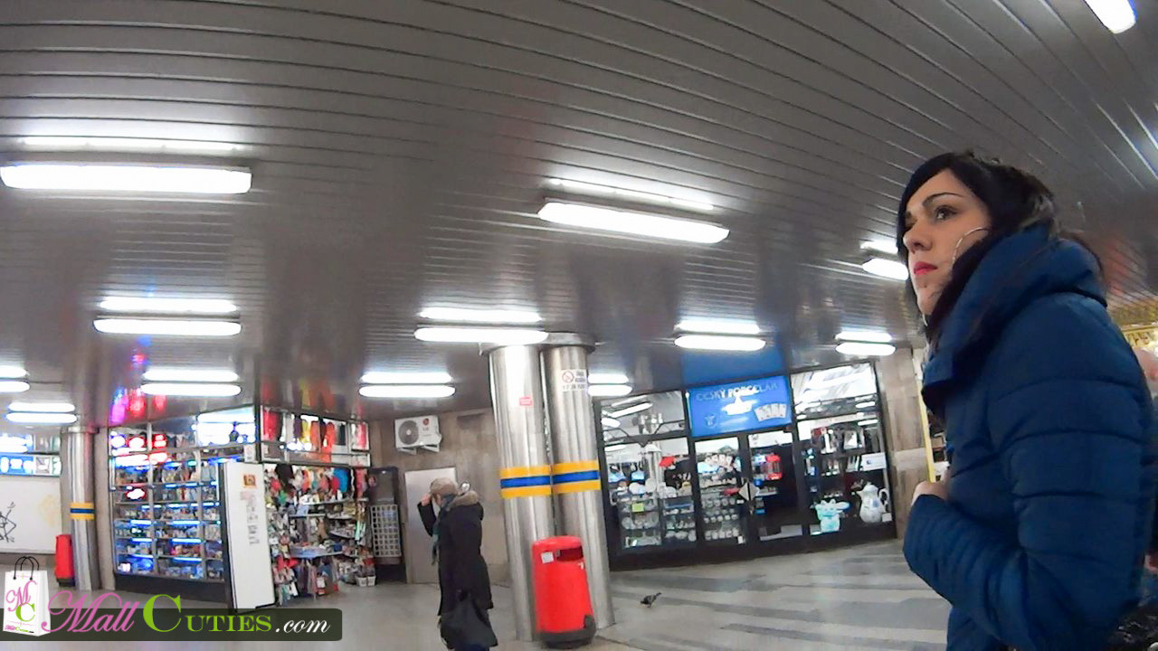 Great brunette with style is fucking for jacket #67245391