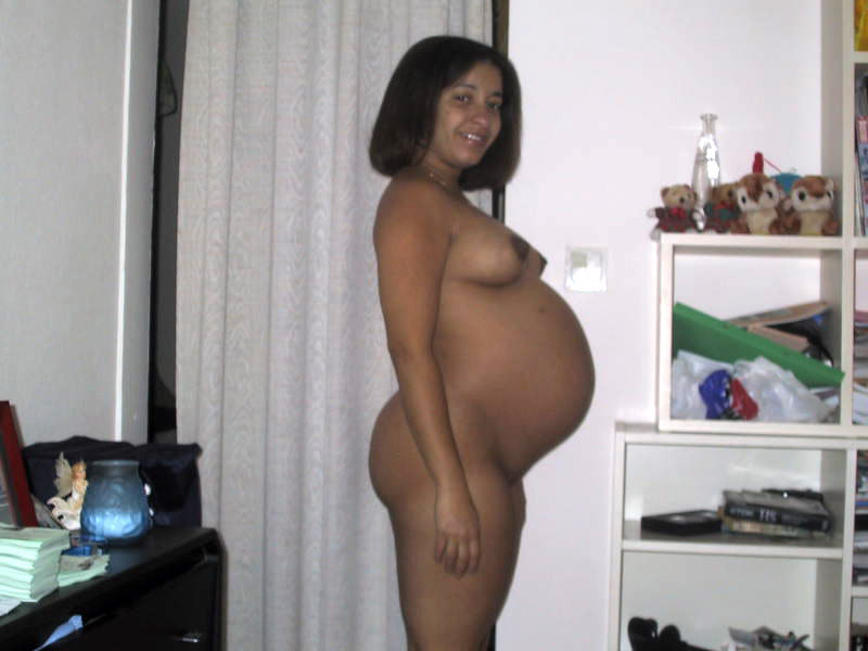 Pregnant amateur babes posing #71543792