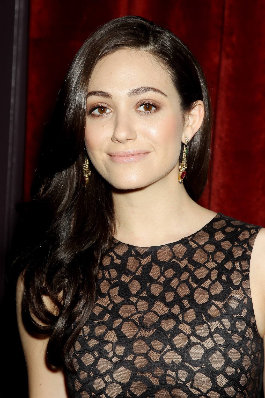 Emmy Rossum see-through to bra at the Need For Speed screening in New York City #75202446