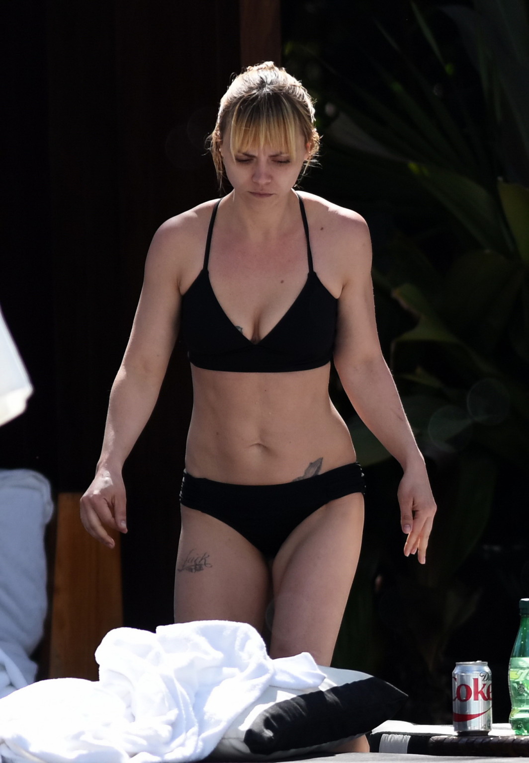 Christina Ricci shows off her hot bikini body poolside #75145497
