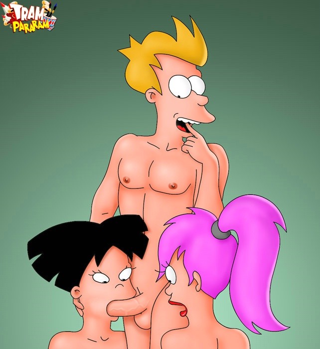 Fry from Futurama gets sissified. Turanga Leela loves it huge.  #69501780