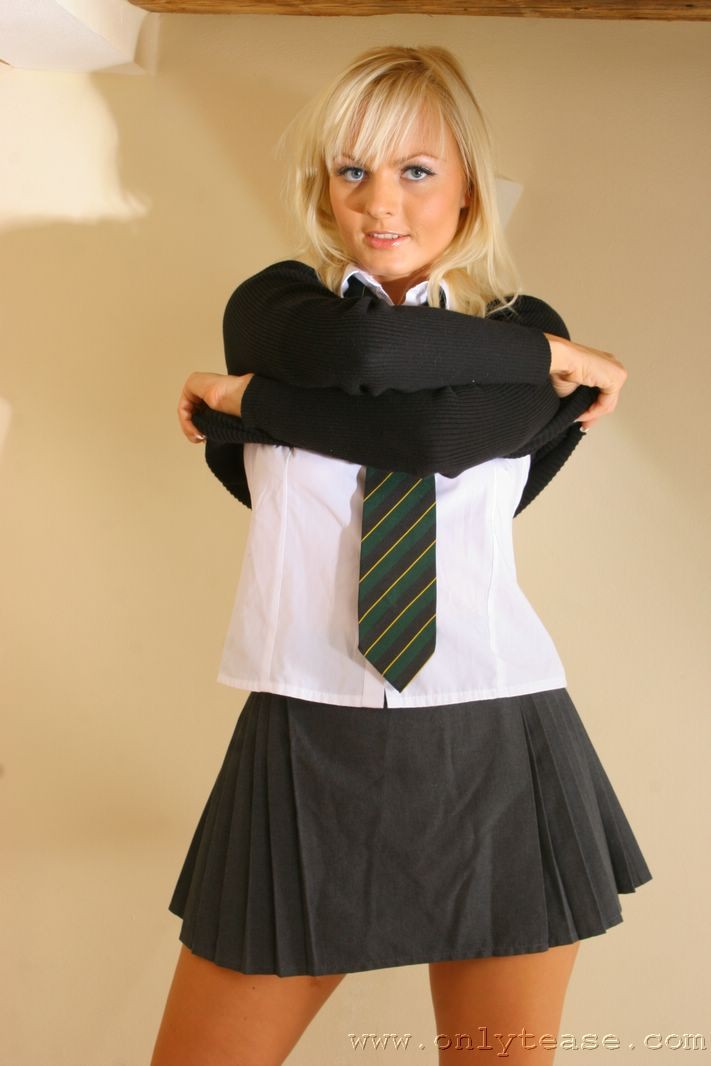 Schoolgirl in uniform #73871763