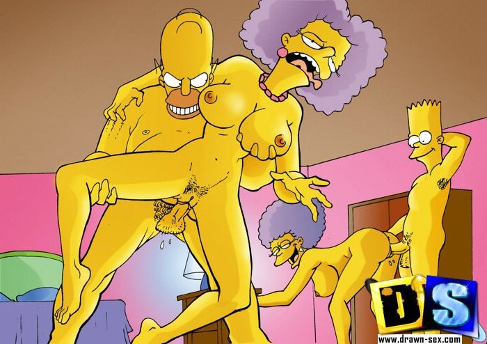 The Simpsons and other hot toons in hardcore action #69664449