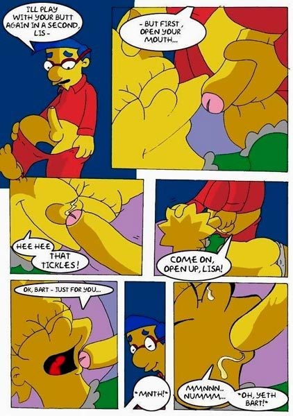 Marge, accro à la bite, se fait doublement pénétrer par Homer.
 #69573311