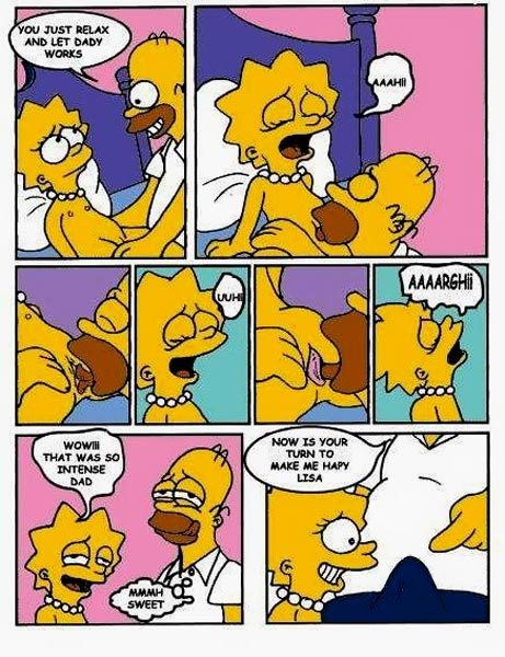 Marge, accro à la bite, se fait doublement pénétrer par Homer.
 #69573340