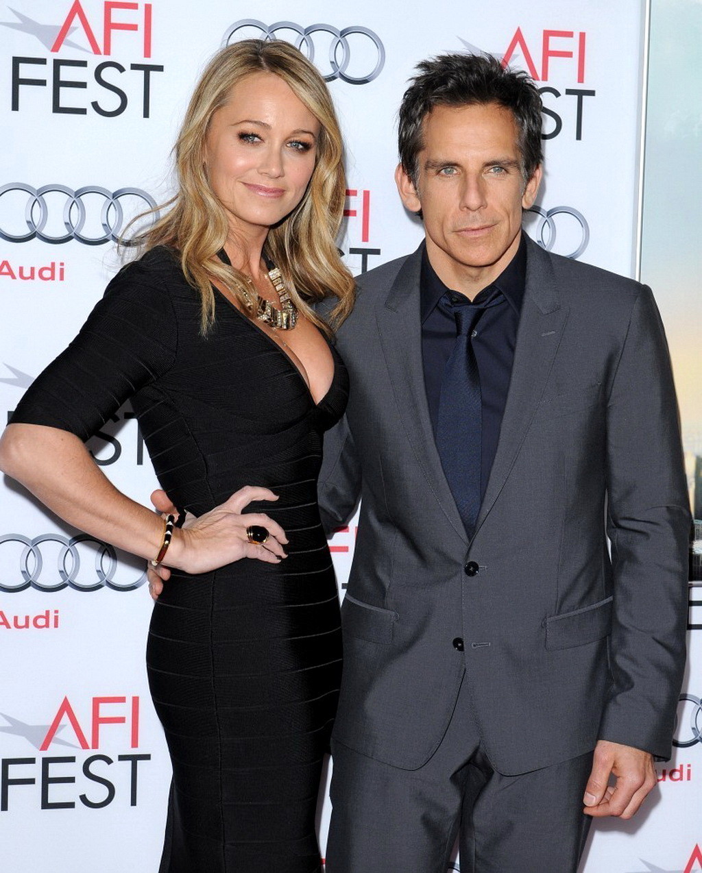 Christine Taylor zeigt ein riesiges Dekolleté bei der "The Secret Life of Walter Mitty"-Show
 #75212902