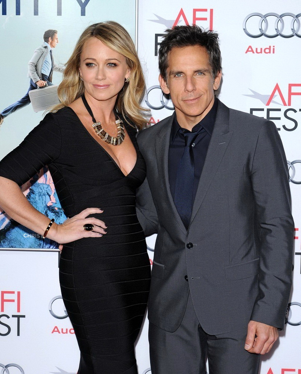 Christine Taylor zeigt ein riesiges Dekolleté bei der "The Secret Life of Walter Mitty"-Show
 #75212915