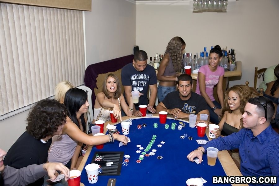 Porstars getting banged hard by some strangers at a poker party
 #76850455