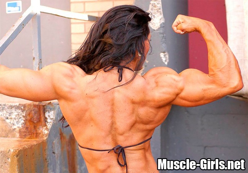Huge muscular Canadian Female Bodybuilder Autumn Raby #73152683