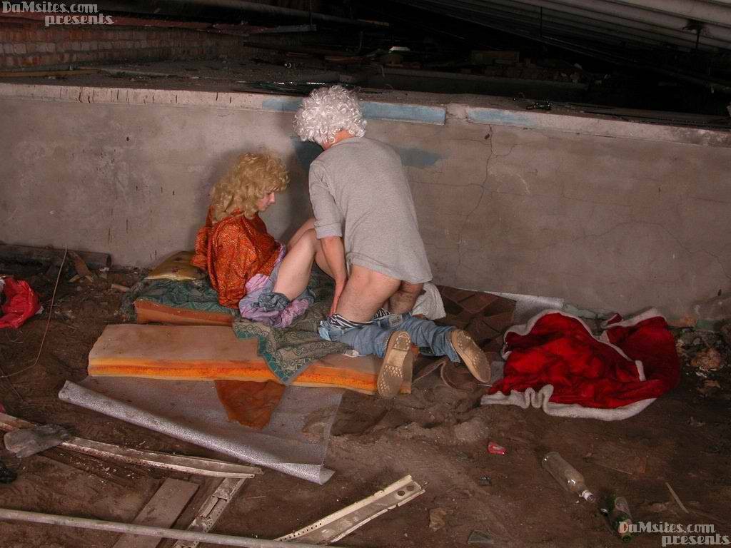 Role-playing sex game at the city dump #74533505