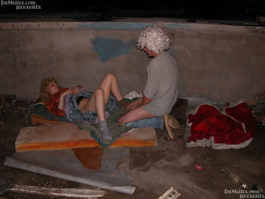 Role-playing sex game at the city dump #74533537