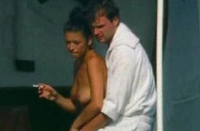 Celebrity Catherine Zeta Jones shows her nice boobs #75401165