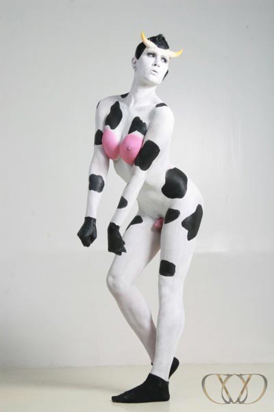 Naughty cow Danni Daniels enjoys a guy #79157254