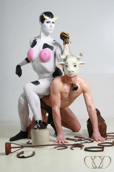 Naughty cow Danni Daniels enjoys a guy #79157261