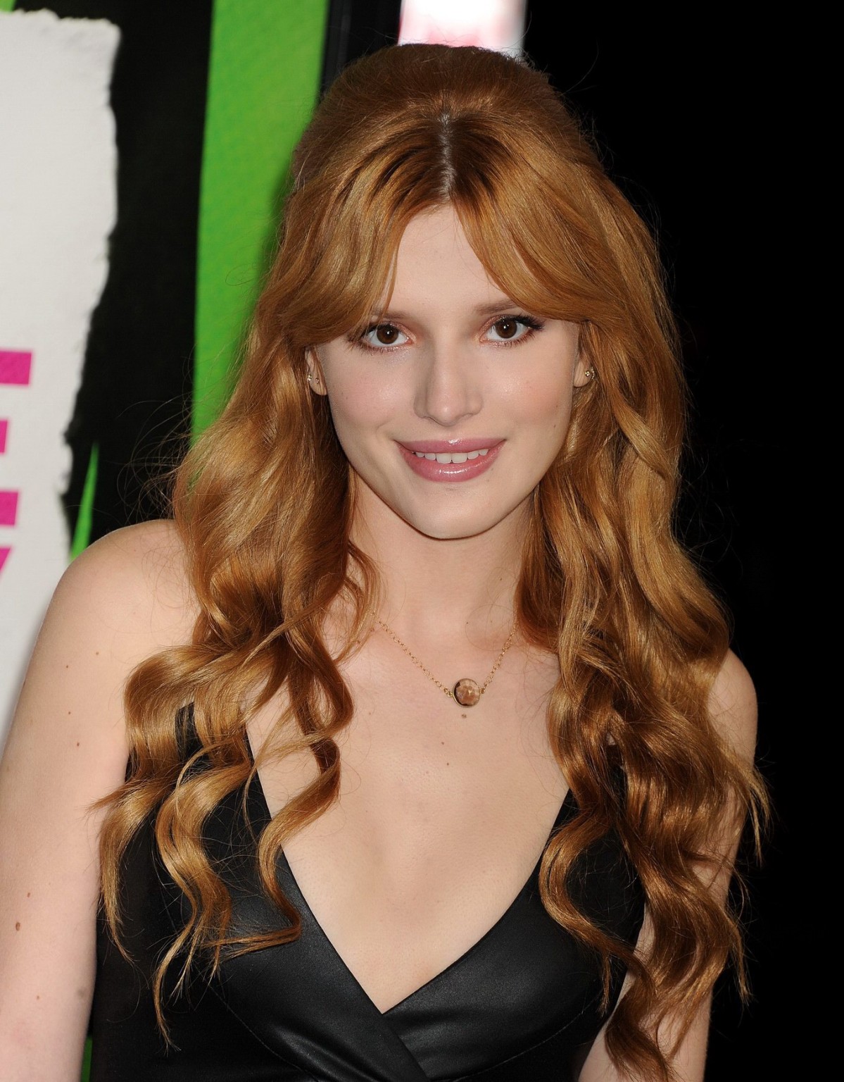 Bella Thorne leggy  cleavy wearing a little black dress at the 'Vampire Academy' #75205347
